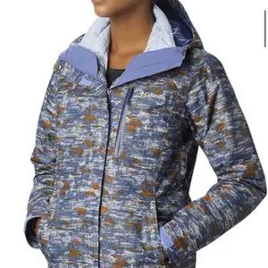 Columbia Women’s Whirlibird Interchange Jacket, Waterproof and Breathable Sz xl